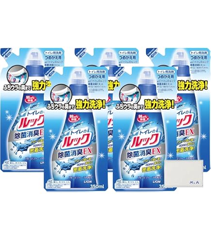 Amazon | ライオン トイレのルック除菌消臭EX詰替用350ml×5 | LION